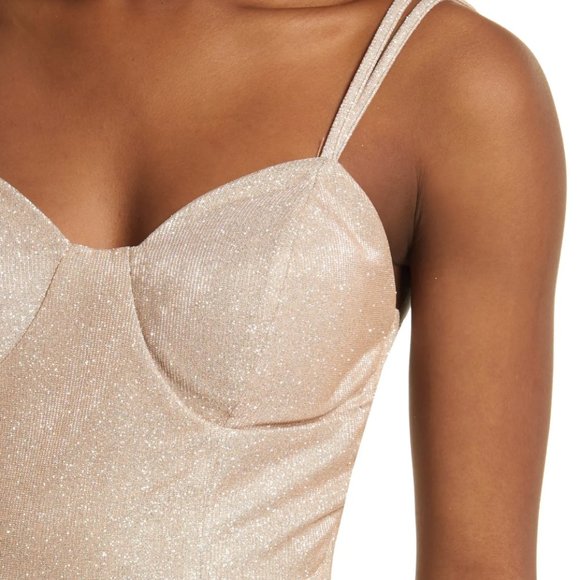 NWT SPEECHLESS Shimmer A-Line Prom Gown, Size 5, - Picture 2 of 8